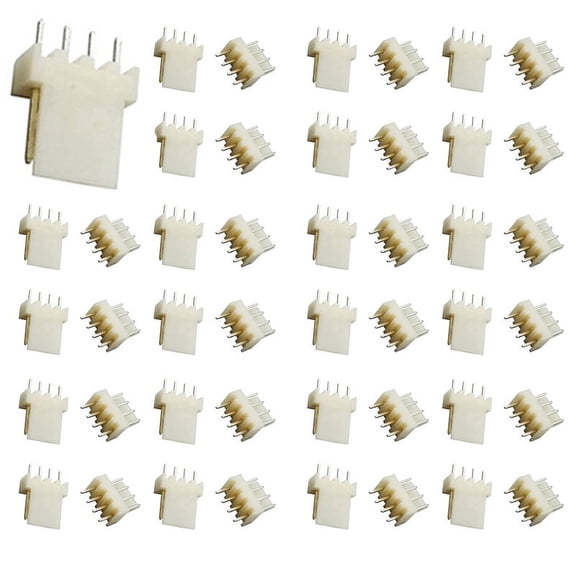 300Pcs KF2510 Connector 2.54MM PITCH Male Pin Header 4Pin Fan Connector for ASIC Miner Antminer S9 Z9 Z15 L3+ DR3 T2T A9