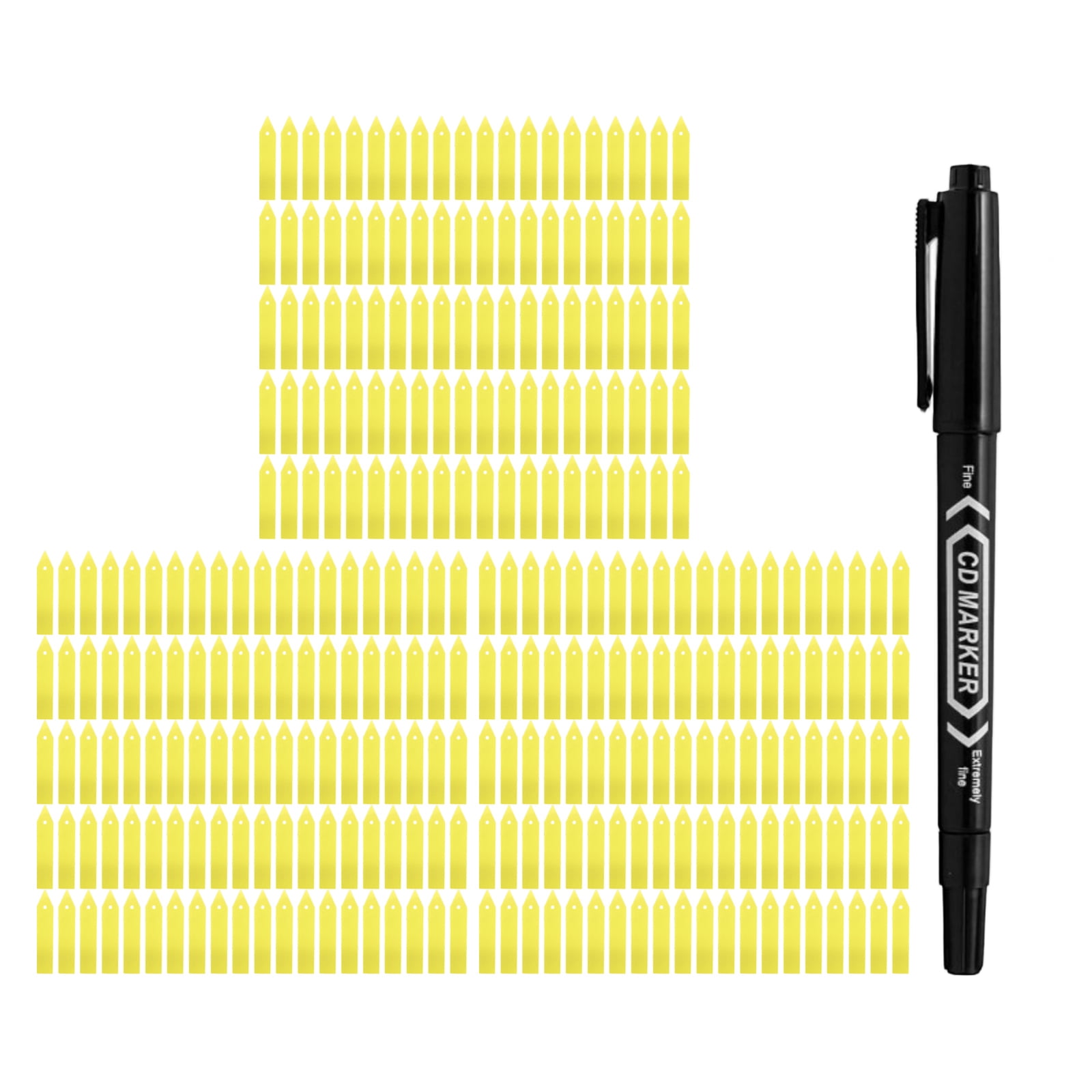 300Pcs Plant Labels, 4 Inch Plastic Plant Name Tags for Seedlings ...