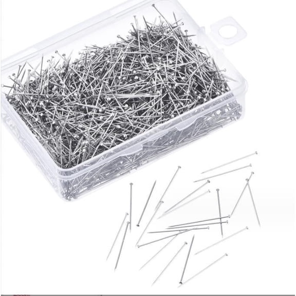 300Pcs Professional Dressmaker Pin Steel Wire Sewing Positioning Pins For Dressmaking Garment Tailoring Jewelry Making