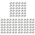 thumbnail image 1 of 300Pcs RJ45 Connector 6U Gold Plated Pass Through Ethernet Cables Module Plug Network RJ-45 Crystal Heads Cat5 Cat5E,300pcs Ethernet Cables Module Plug,Transparent, 1 of 7