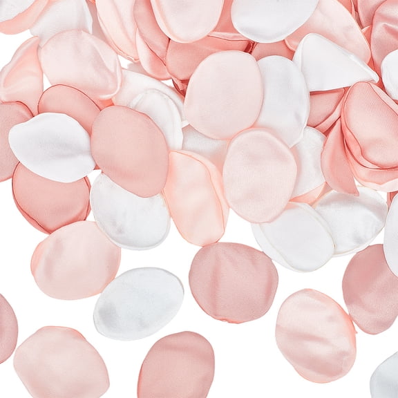 300Pcs Rose Petals Pink Rose Blush Silk Flower Petals Wedding Artificial Flowers Basket Table Centerpieces Party Confetti Bridal Shower Dinner