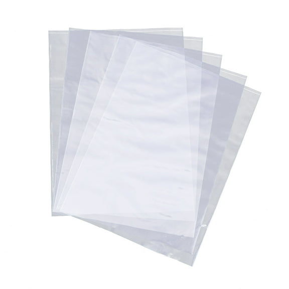 300Pcs Shrink Wrap Bags Clear PVC Heat Seal Bags Film for Soap Sleeve Packaging, Bath Bom, Shoes