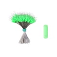 300Pcs Soft Silicone Fishing Float Bobbers Stoppers Oval/Cylinder Float ...
