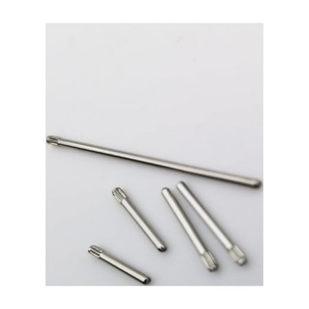 300Pcs Stainless Steel Spring Bar Link Pin Set Strap Insert Pin for Watch Spare, Double End 1.0mm