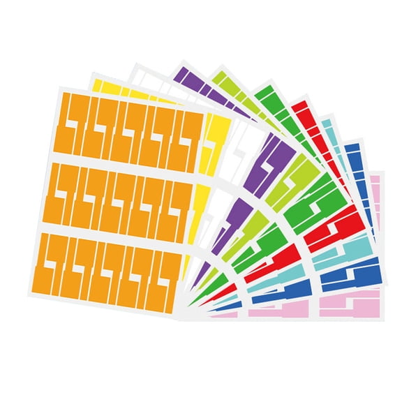300Pieces Cable Labels Self-Adhesive Waterproof Tear-Resistant Cable Labelling