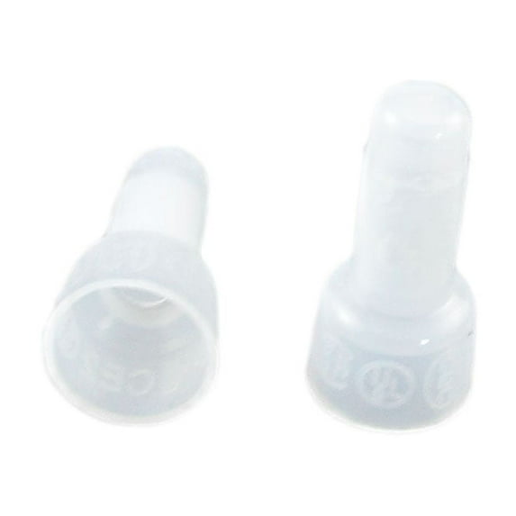 300V 0.6-1.6mm Wire Range Closed End Connector 100Pcs
