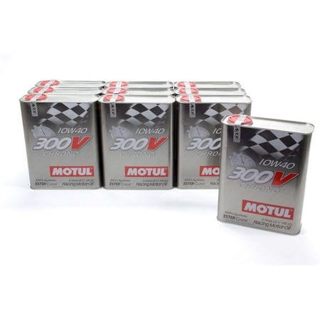 300V Chrono 10W40 Synthetic Racing Oil - 2 Liter - Case of 10
