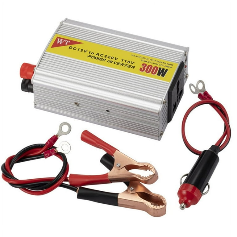 300W 12V to 220V 110V Car Inverter Power Converter Charger Adapter USB Voltage Transformer Modified Sine Wave Charger