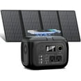 thumbnail image 1 of 300W 260Wh Portable Power Station with Solar Panels 40W Solar Generator with AC Outlet 110V for Outdoor Garden Travel Camping RV, 1 of 7