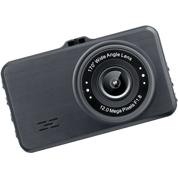 300W Car Dashboard Camera 140° Wide Angle View 3" IPS Large Display Screen Car Video Recorder for Car Driving Safety