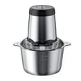 thumbnail image 1 of 300W Electric Food Vege Chopper, 2L Stainless Steel Kitchen Meat Grinder and Mixer, Multi-Functional Processor for Families, Chefs, Home Cooks, 1 of 10