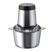 300W Electric Food Vege Chopper, 2L Stainless Steel Kitchen Meat Grinder and Mixer, Multi-Functional Processor for Families, Chefs, Home Cooks
