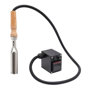 300W Embossing Machine, Handheld Heat Embosser with Adjustable Temperature, Portable Branding Iron for Wood, Leather