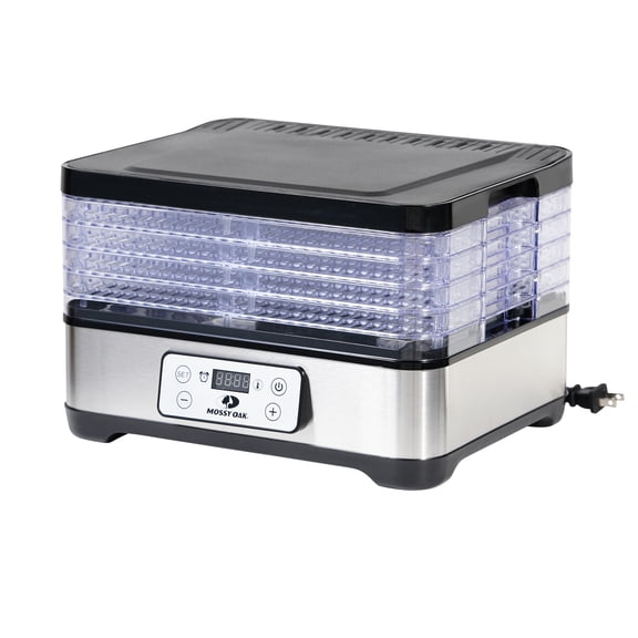 Mossy Oak 300W Food Dehydrator With Temperature Display