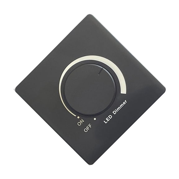 300W LED Dimmer Replacement Adjustable Switches Brightness Panel Controller Rotary Knob Dimmer Switches for LED Light