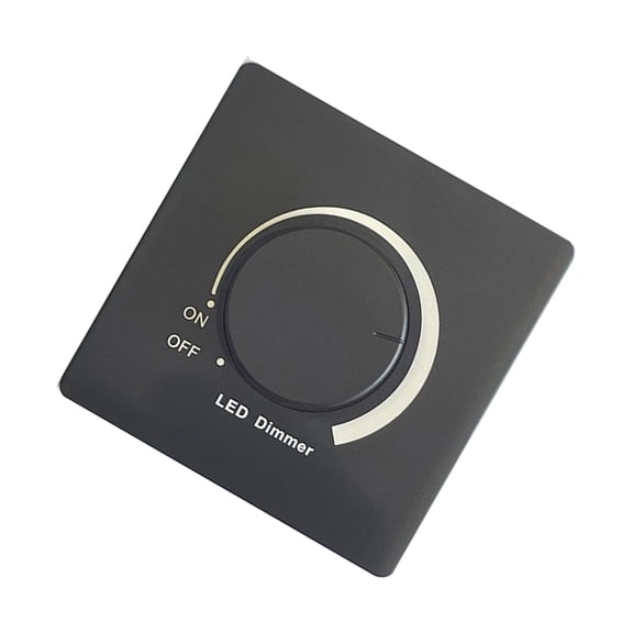 300W LED Dimmer Replacement Adjustable Switches Brightness Panel Controller Rotary Knob Dimmer Switches for LED Light