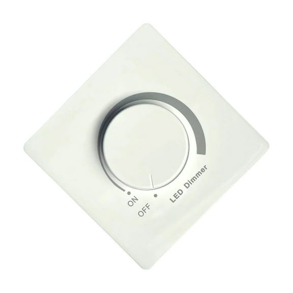 300W LED Dimmer Switches Rotary Knob Dimmer Switches Dimmable Lighting Adjustable Controller Easy to Use