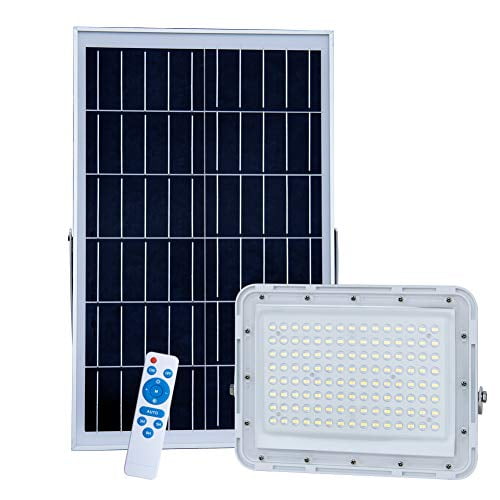 300W White LED Solar Flood Light with Remote Control