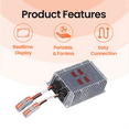 thumbnail image 1 of 300W MPPT Solar Charge Controller 10-30V Adjustable Voltage Controller Real-Time Monitoring Output Voltage Controller, 1 of 6