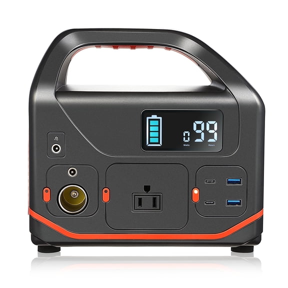 300W Portable Power Station 333Wh 90000mAh, Solar Generator, Solar Panel Not Included