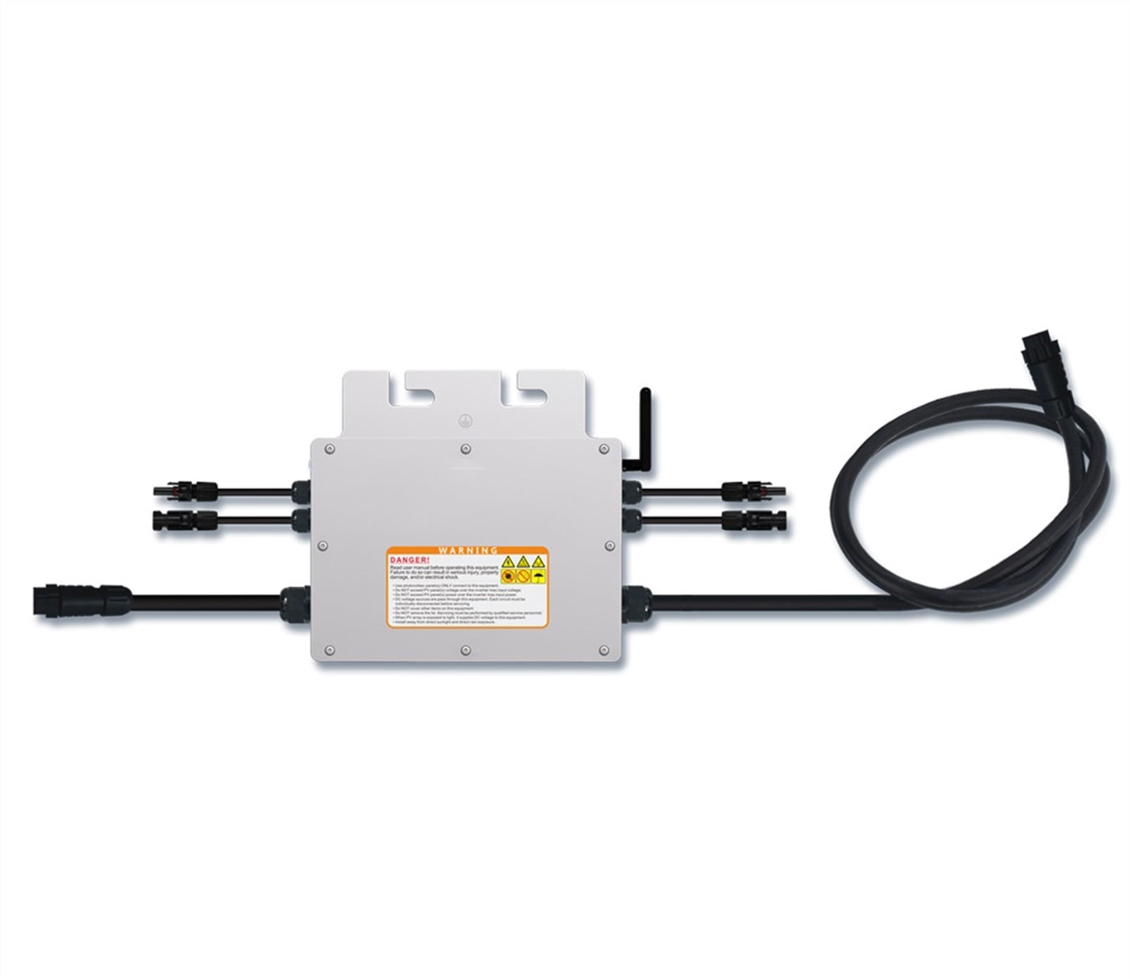 300W Solar Grid-connected Micro Smart Inverter MPPT Waterproof Inverter DC26V-46V Photovoltaic Input AC120/220 Pure Sine Wave Output Home Solar System ,Easy to Use