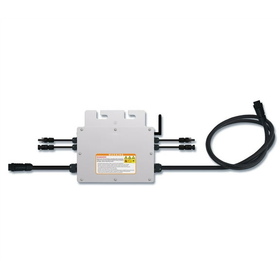 300W Solar Grid-connected Micro Smart Inverter MPPT Waterproof Inverter DC26V-46V Photovoltaic Input AC120/220 Pure Sine Wave Output Home Solar System ,Easy to Use