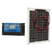 300W Solar Panel, Solar Panel Kit 300W DC 12V 24V 50A IP67 Waterproof High Efficiency Solar Panel And Solar Charger With Controller For RV Campervan