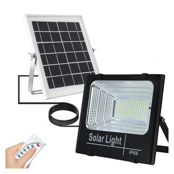 300W Solar Reflector Spotlights Led Solar Light Waterproof Outdoor Spotlight Pendant Light Solar Bulb With Remote Control