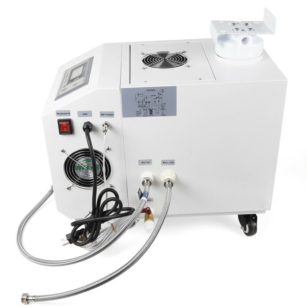 300W Ultrasonic Humidifier Commercial Industrial Portable Continuous Cool Fog Maker Reducing Scrap Rate