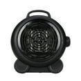 thumbnail image 1 of 300W mini fan heater with 3-second fast heating, 2 heating modes, portable winter space heater tower, compact desk warmer for home, bedroom, and office use, 1 of 6