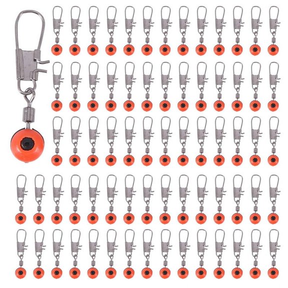 300X Fast Bead Swivel Swivel Carabiner Float Adapter New