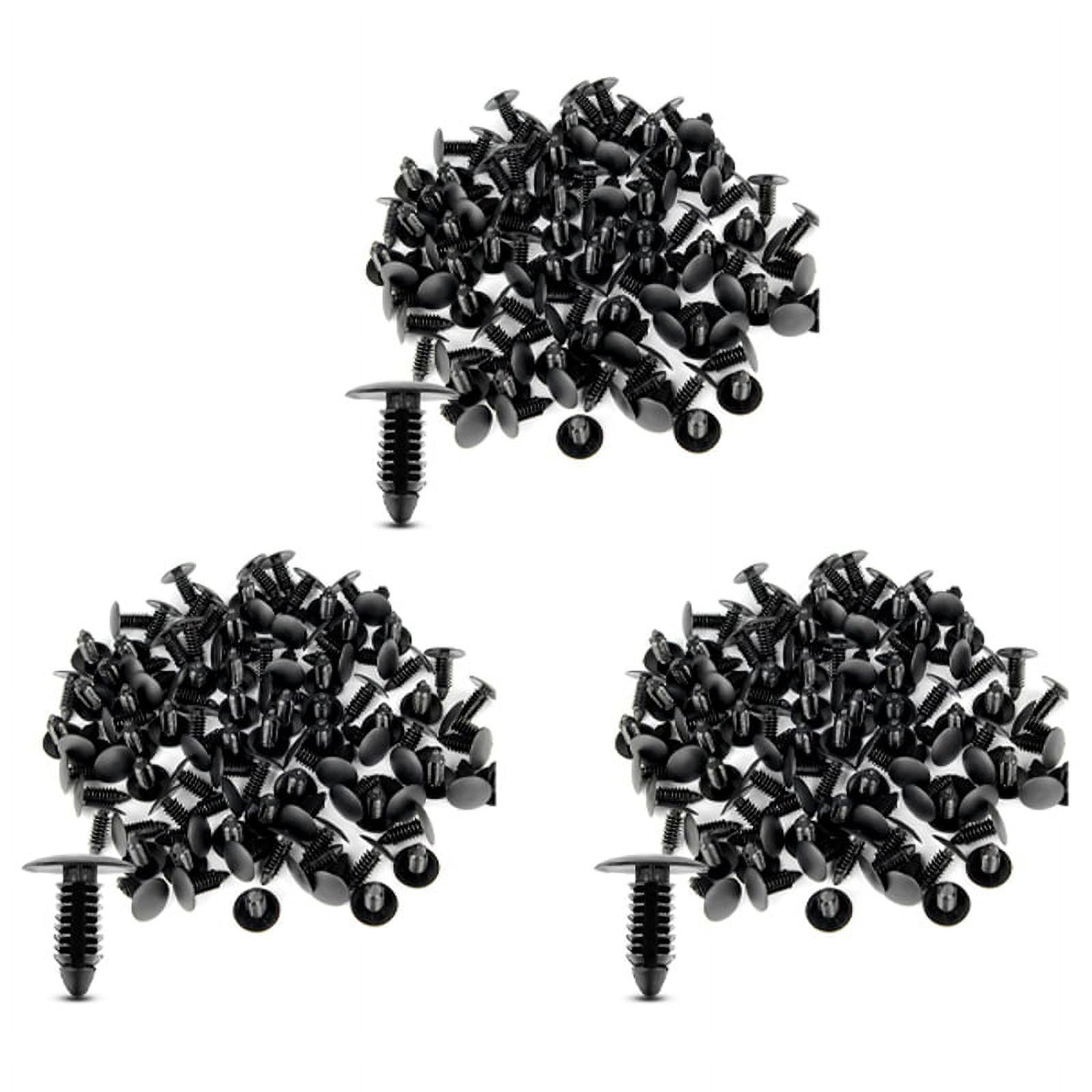 300X Plastic Bumper Fastener Rivet Clips Automotive Furniture Assembly ...
