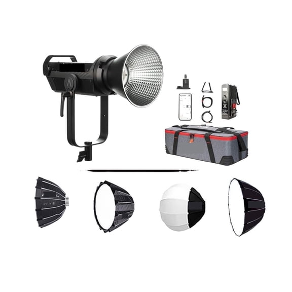 300X Professional Bi-Color LED Video Light 2700 6500K 350W 2.4G FSK APP Remote Controlle ,Easy to Use