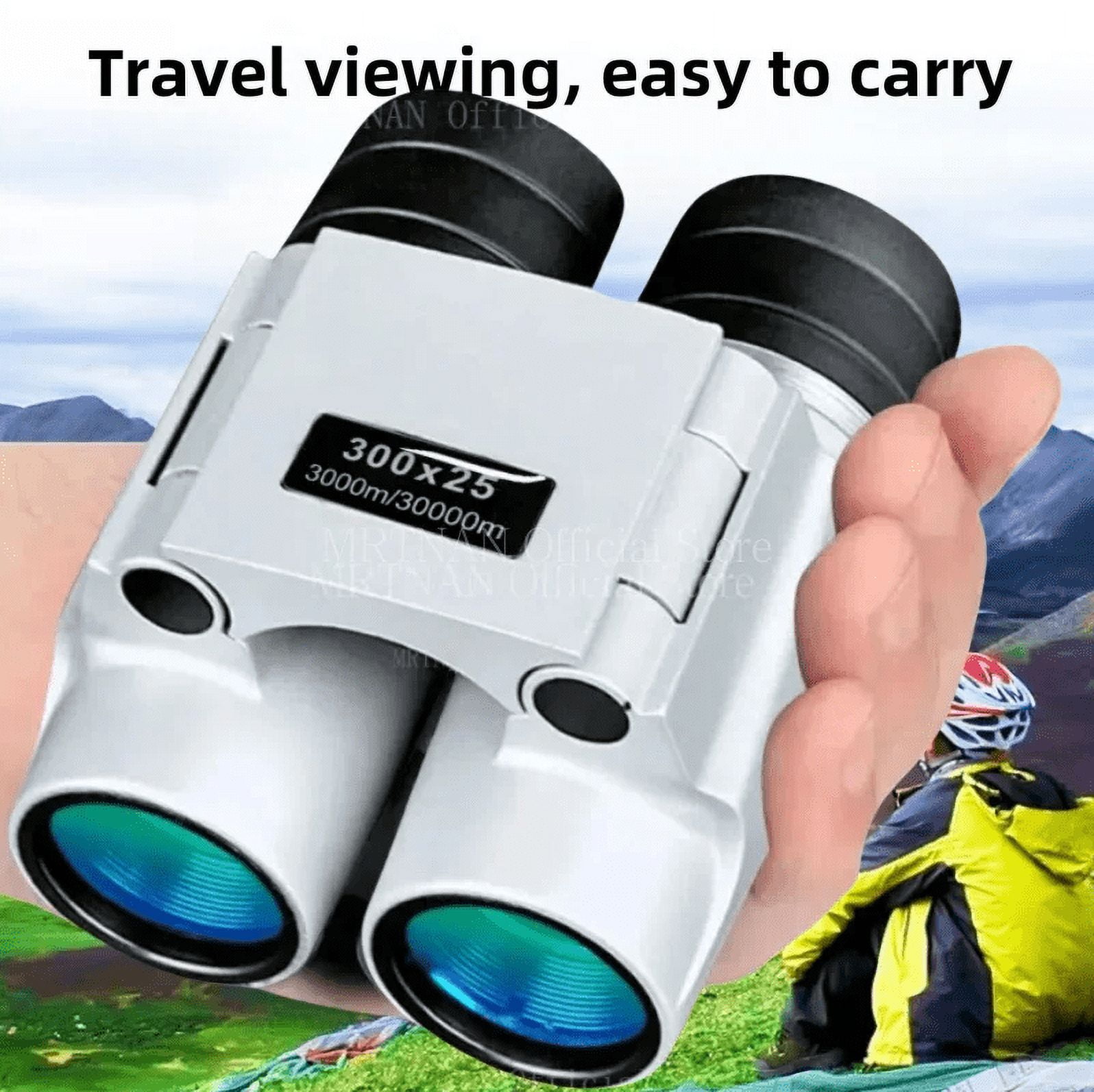 300X25 Binoculars Autofocus Binoculars HD High-magnification Low-light Night Vision Portable Outdoor Binocular