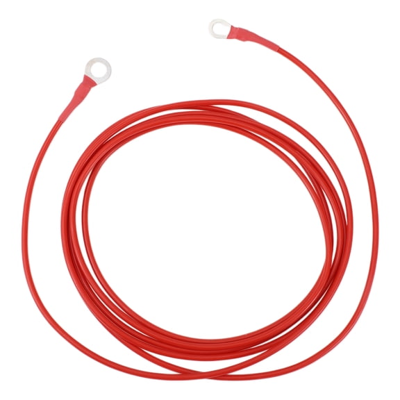 300cm 12 AWG Battery Inverter Cable 3/8" 5/16" Battery Cable Tinned Copper Red OT Type 1 Pc