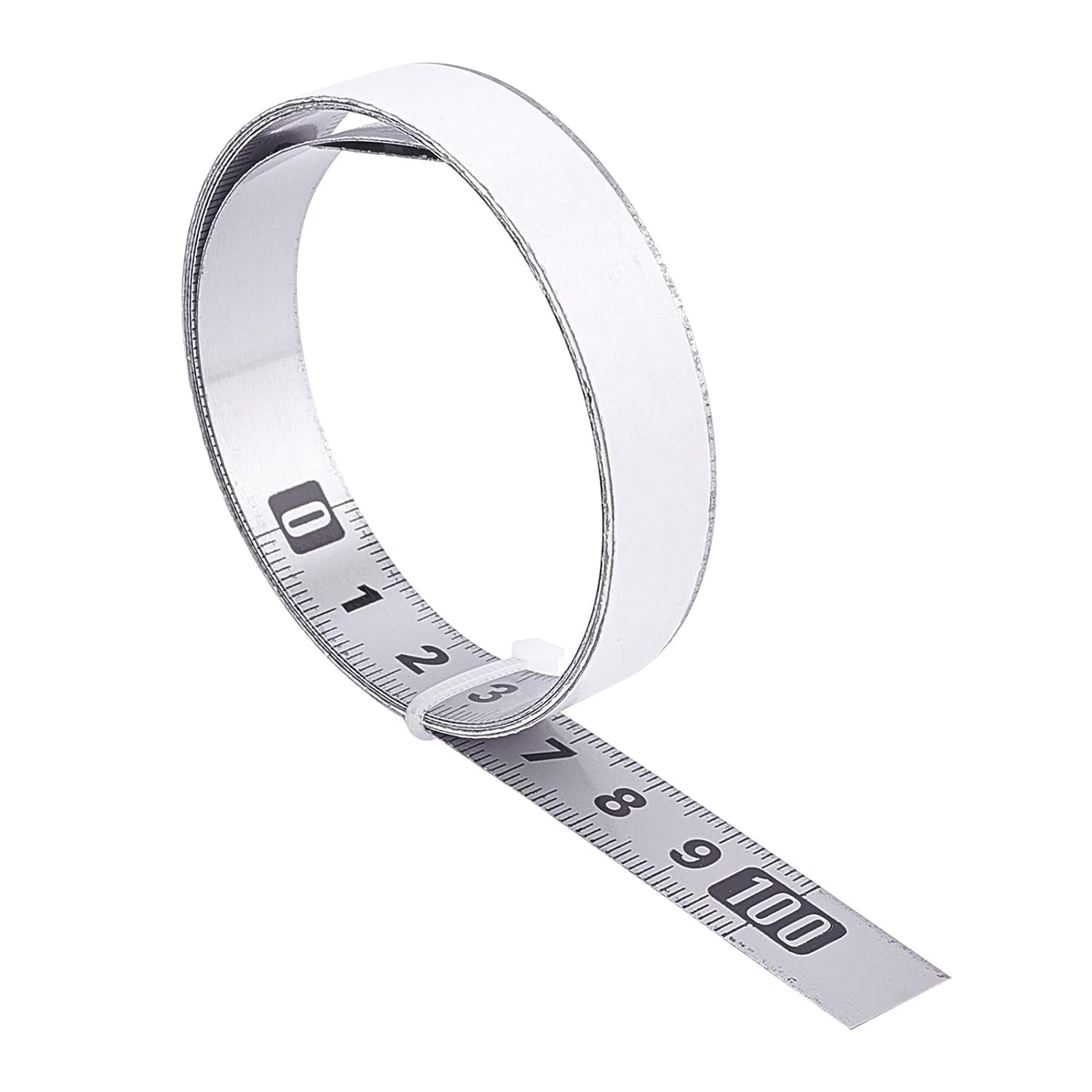 300cm Carbon Steel Back Adhesive Ruler Steel Self-Adhesive Measuring ...