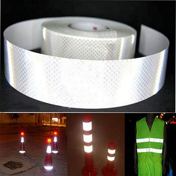 300cm x 5cm High Intensity Safety Reflective Tape Self Adhesive Tool