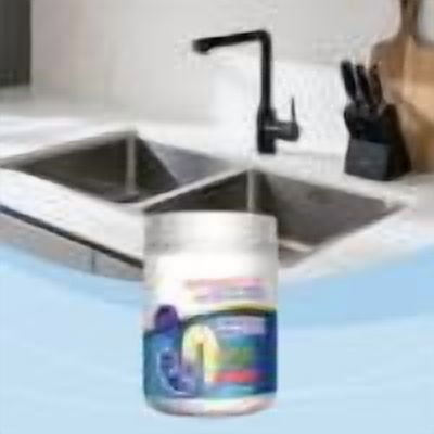 300g Multi-Purpose Drains Unclogger Powder Kitchen And Bathroom Pipe Cleaner For Hair Grease And Food Waste Blockages Fast-Acting Septic Safe Formulas