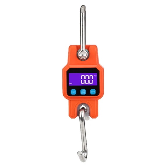 300kg/50g Crane Scale Rechargeable Digital Hanging Hook Scales Electronic Weight Stainless Steel Heavy Duty Weight ,Multiple Functions