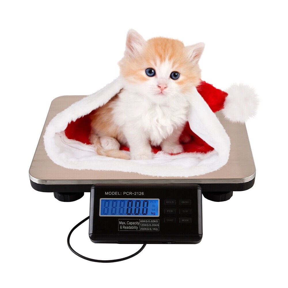 300kg/660lbs Weight LCD AC Digital Floor Bench Scale Postal Platform Shipping