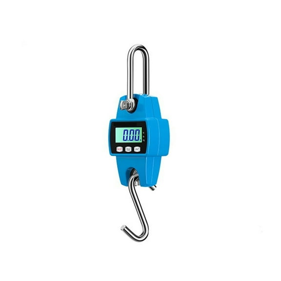 300kg Electronic Crane Scale LCD Digital Weighing Tool Mini Handheld Digital Industrial Hanging Crane Scale With Hook Hang Scale ,Easy to Install