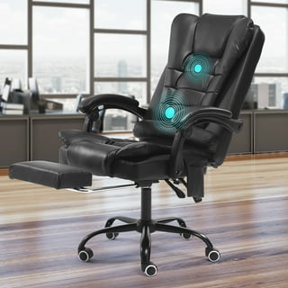Halifax North America 6 Vibrating Massage 46 High Office Chair | Mathis Home
