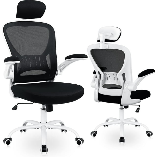300lbs Office Chair Ergonomic Desk Chair Comfort Adjustable Height