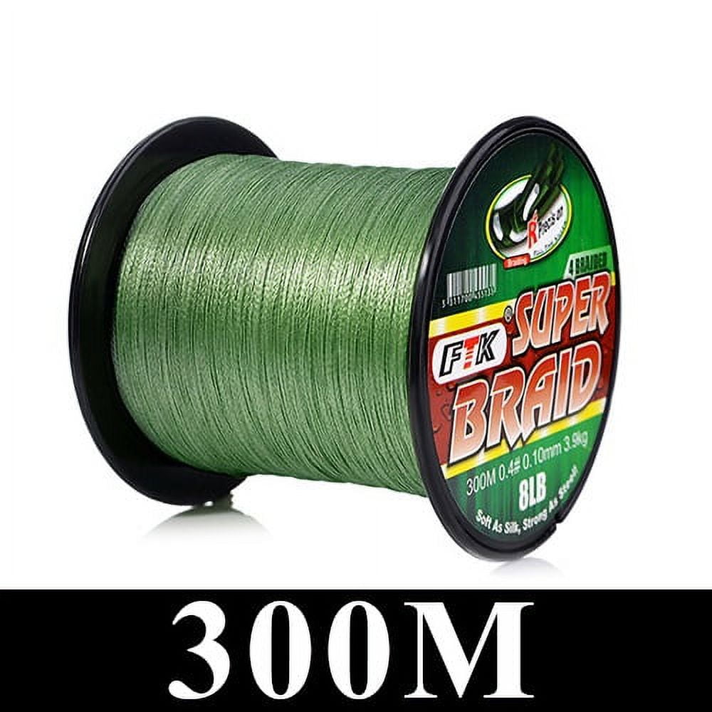 300m 500m PE Fishing Line 4 Strands Braided Fishing Line 0.10mm0.40mm