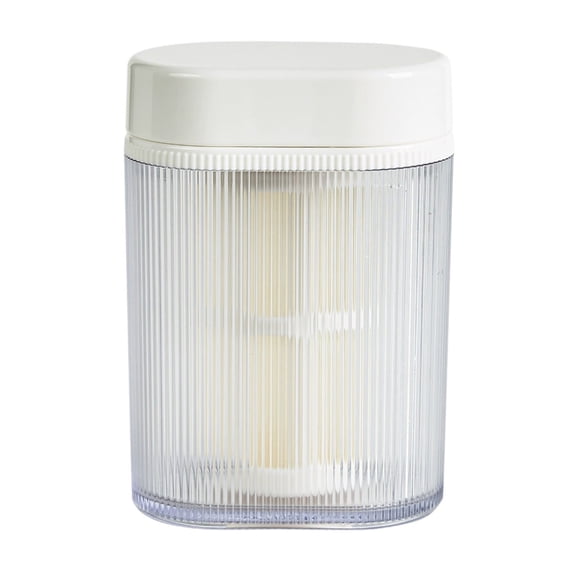 300ml/10.15oz Cold Brewing Coffee Pot, Portable Vertical Pattern Cold Brewing Cup, Upgraded High-Density Filter Screen, Multifunctional Household Cold Artifact, Easy-Clean & Leak-Proof,White