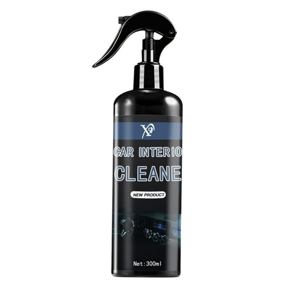 300ml Car Interior Cleaner for Seats, Leather, Fabric, and Headliner - No-Rinse Stain Remover Spray