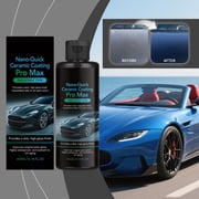 300ml Ceramic Coating Agent Car Maintenance Spray, Hydrophobic Paint Protection Coating, Ultra Gloss Finish Sealant for Scratch Resistance Water Repellent Vehicle Surface Care