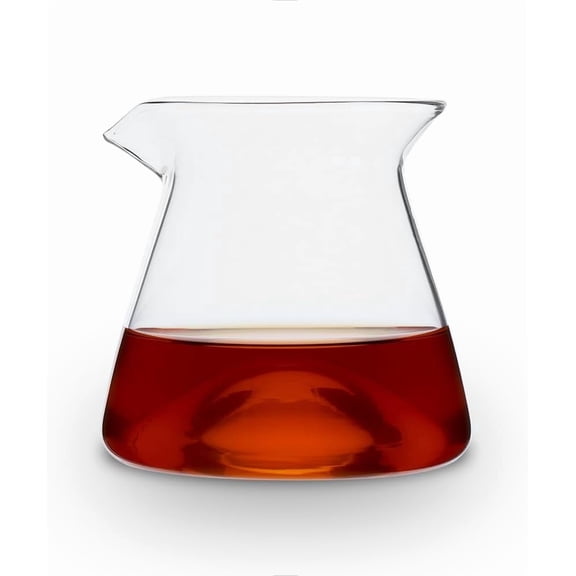 300ml Coffee Server Glass Coffee Carafe Pour Over Coffee Server Heat Resistant Coffee Pot Maker, Clear