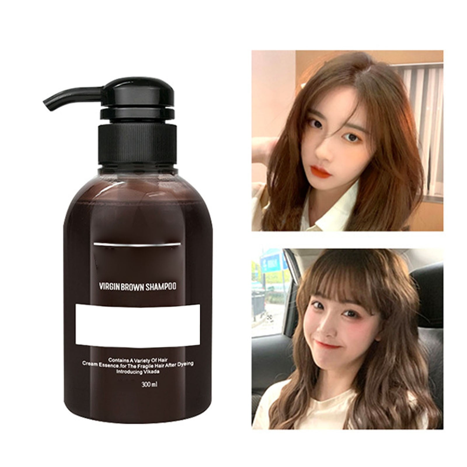 300ml Color Locking Shampoo Blue Gray Color Fixing Shampoo Color