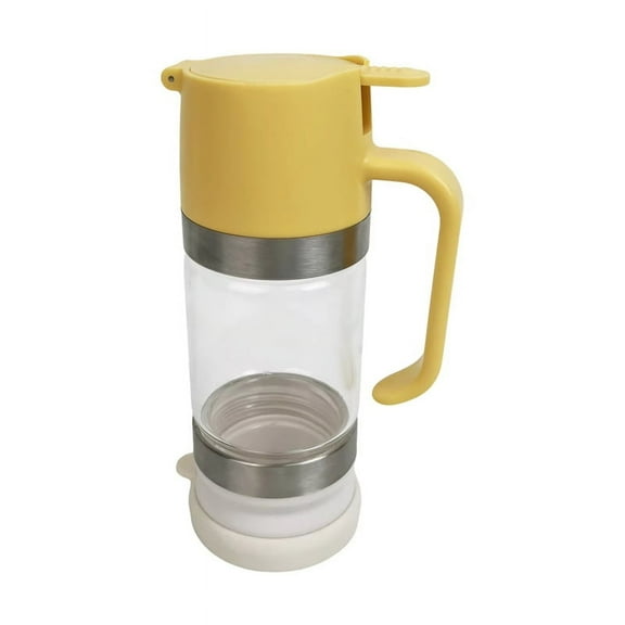 300ml Glass Honey Dispenser - Easy-to-Clean Kitchen Tool for Maple Syrup, Sauces, and More